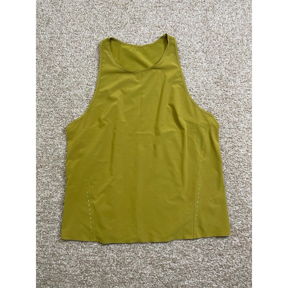 Lululemon Lightweight Run Stretch Tank Top SIZE 8 Green